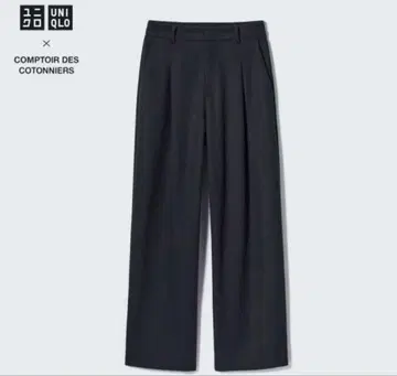 유니클로 x 꼬레뜨 와이드 팬츠