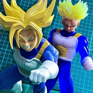 [ 드래곤볼 피규어 ] 사이어인 전투복 미래 트렁크 세트 [ 프라이스 ]