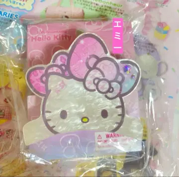 산리오 헬로키티 50주년 바나나 클립 헤어 클립 페이스 새상품