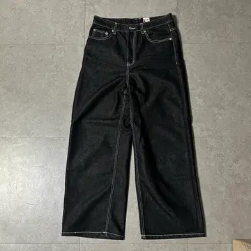 카시코 Embroied Nonfade Denim Pants Black | 브랜드 중고거래 플랫폼
