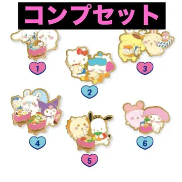 치이카와 SANRIO 슈퍼마켓 핀즈 컬렉션 컴프 세트