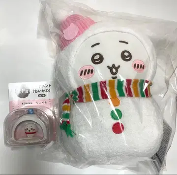 치이카와 에니마이 복권 세븐일레븐 치이카와 봉제 인형, 오너먼트 세트