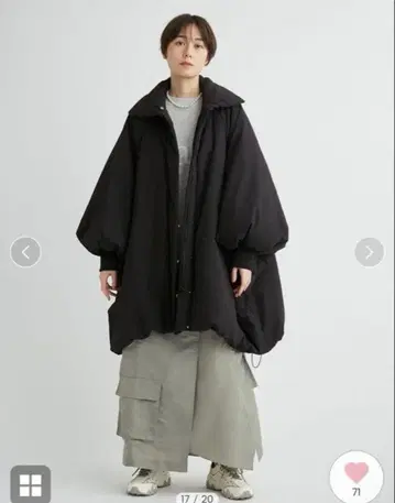 emmi 돌먼 슬리브 코트