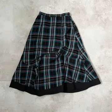 24AW 제니 가르송 체크 무늬 스커트