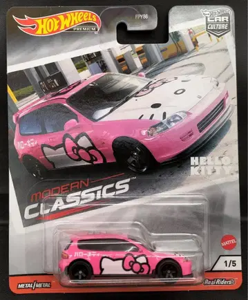 [레어] 핫휠 HONDA CIVIC EG 헬로키티 시빅