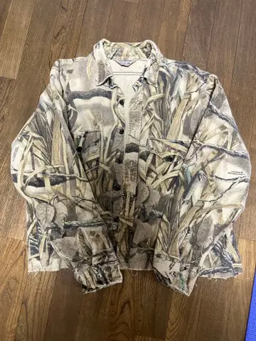 WINTER RUN 리얼트리 셔츠 USA제