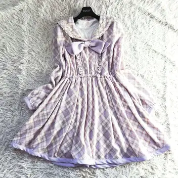 리즈리사 LIZ LISA 세일러 원피스 리본 자수 y2k 히메갸루