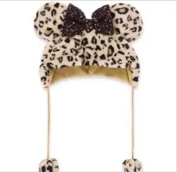 디즈니 팬 캡 표범 무늬 레오파드 무늬