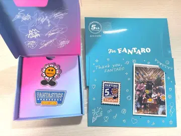 FANTASTICS 5주년 FANTIME 입장 특전 팬클럽 계속 혜택