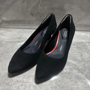 ROCKPORT 스웨이드 24cm 스틸레토 펌프스 힐