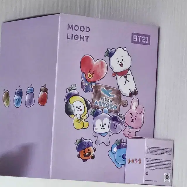 BT21 x Pizza Alvolo 무드등 판매