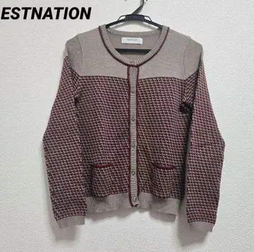 ESTNATION 에스트네이션 니트 가디건