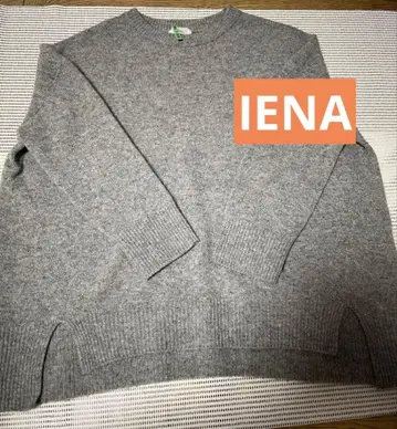 IENA 이에나 울 캐시미어 와이드 긴팔 풀오버