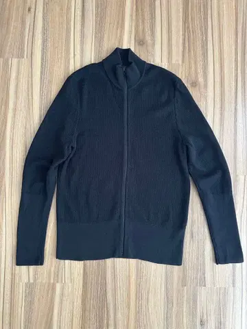 COS 코스 블랙 니트 스웨터 지퍼 포함