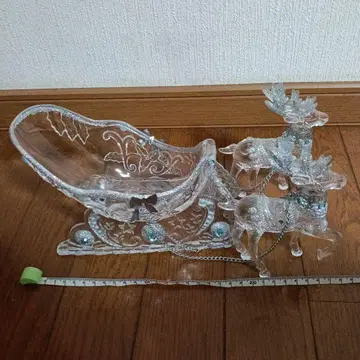 루돌프와 썰매 소품함 플라스틱제