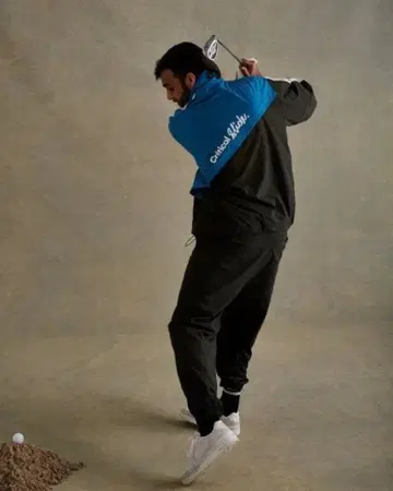 TCSS Critical Slide 골프웨어 나일론 하프 지퍼