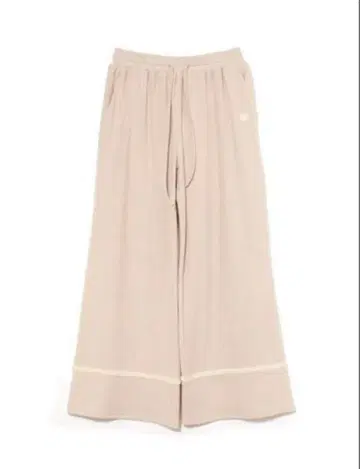 Milky pile heart long pants