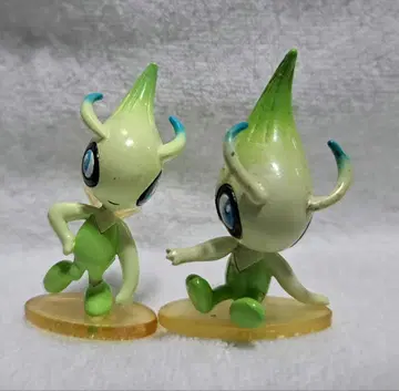 포켓몬 몬코레 세레비 피규어 투명 스탠드 포함 2개
