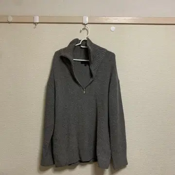 한국 브랜드 SPAO 그레이 니트 스웨터