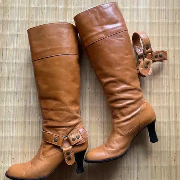 가격 인하 브라운 부츠 2way