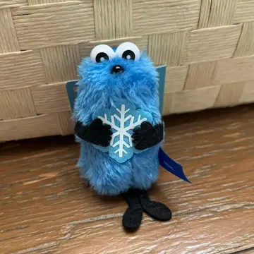 퍼펫 선선 새상품 sunsun 눈꽃 마스코트 봉제 인형 겨울 키링