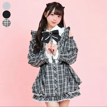 Secret Honey 사이드 레이스업 오프숄더 셋업