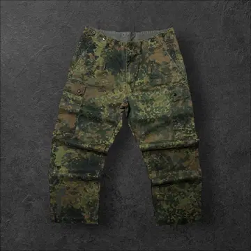 00s 독일군 플렉터 카모 실물 카고 팬츠 패티그 BDU 유로 빈티지