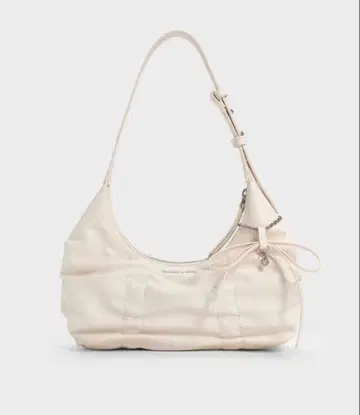 [컨디션 최상] KD 루쉬드 호보백 버니쉬드 크림