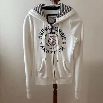 Abercrombie & Fitch 화이트 후드티