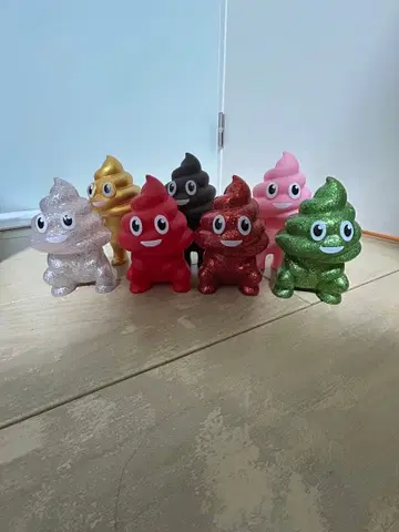 응가, 똥 캐릭터 8체 세트