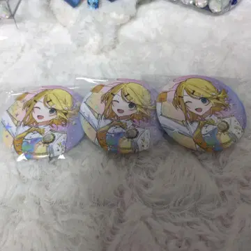 프로세카 카가미네 린 캐릭터 캔뱃지 3개 세트