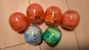 치미탄 반짝반짝! 소프트 비닐 마스코트 캡슐 토이 6개 세트