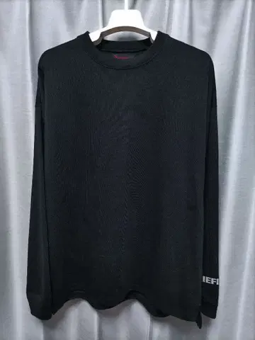 브리핑 롱 슬리브 블랙