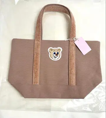 페이러 올드 테디 와펜 토트백 스몰 베이지 새상품 택 포함