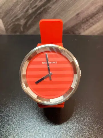 ISSEY MIYAKE 손목시계 오렌지