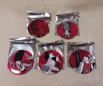 이토 준지 우즈마키 캔뱃지 5개 세트