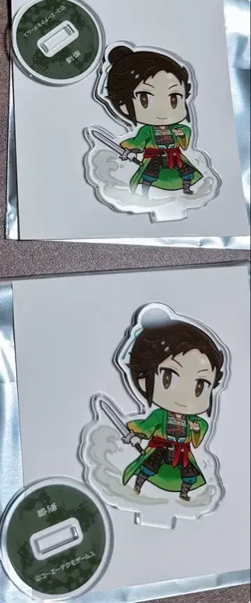 삼국무쌍 Origins 트레이딩 미니 아크릴 스탠드 류 2개