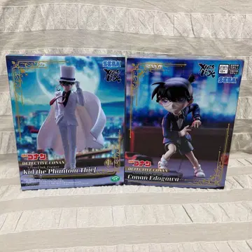코난 에도가와 & 괴도 키드 피규어 2체 세트