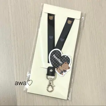 새상품 파밀리아 넥스트랩 블랙 스트랩