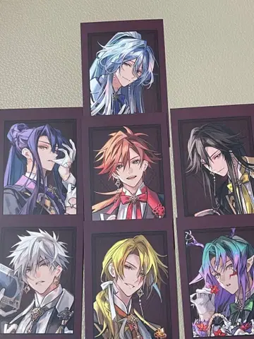 마츠리카노케이 오토메이트 마켓 미니 포토 카드 7종 컴프