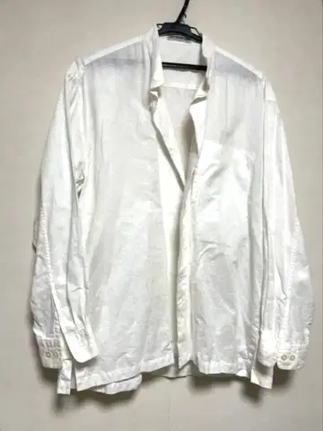 ISSEY MIYAKE MEN 화이트 긴팔 셔츠