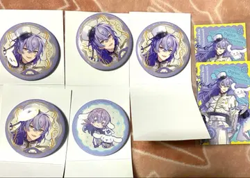 별도 쇼 산리오 콜라보 캔뱃지 폴라로이드