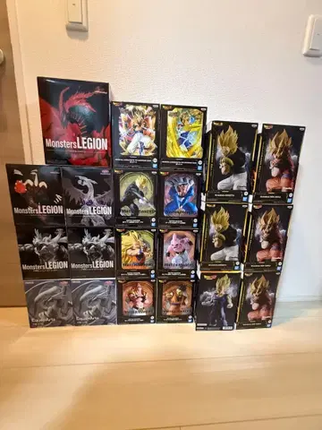 미개봉 드래곤볼 유희왕 프라이스 피규어 묶음 판매