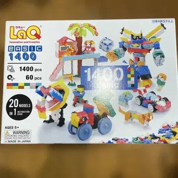 LaQ 베이직 1400 완구 남아 크리스마스 선물 유아