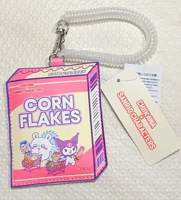 치이카와 산리오 패스 케이스 모몽가 쿠로미