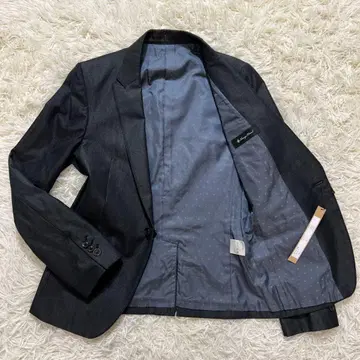 [ 미사용 택 포함 ] 라운지 리자드 테일러드 자켓 실크 혼방 M 그레이