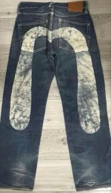 evisu 대흑 갈매기 페인트 26 x 35 빅 갈매기 에비수