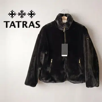 [ 컨디션 최상 ] TATRAS 타트라스 BARBRA 블루종 퍼 블랙