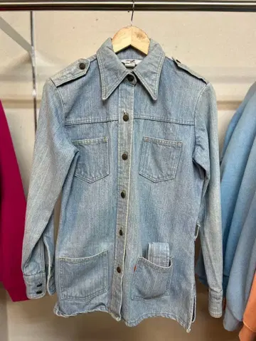 Levi's 라이트 블루 데님 자켓 R마크
