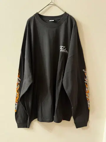 플러터 롱 T셔츠 XL 사이즈 빅 루즈핏